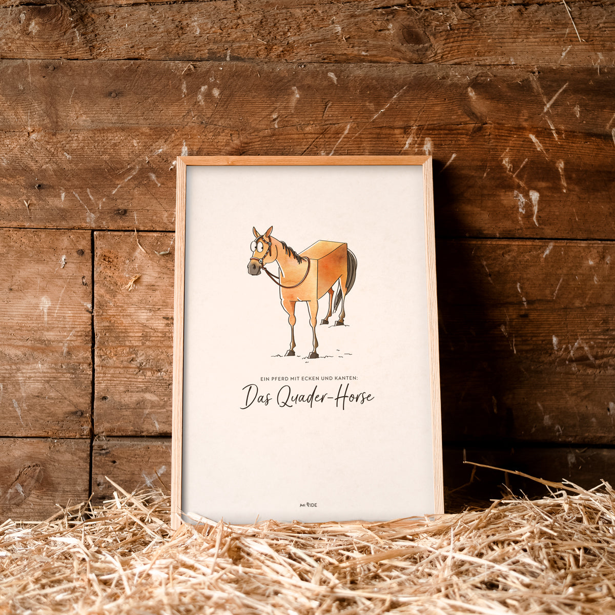 Poster "Quader-Horse"