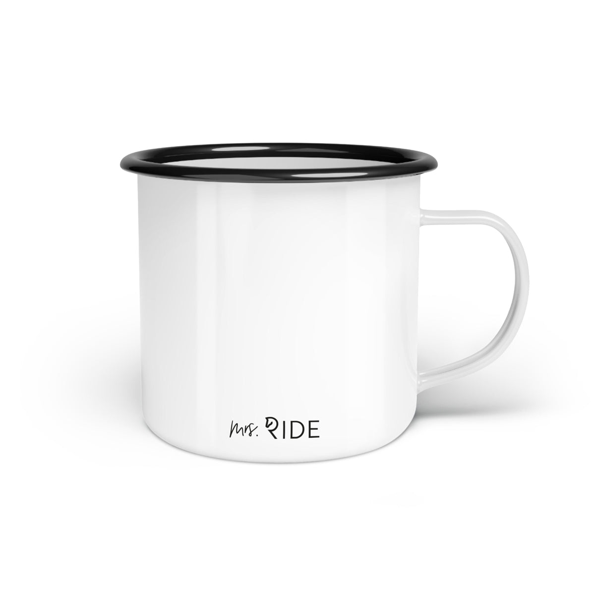 Emaille-Tassen Set "mrs. ride & mister ride"