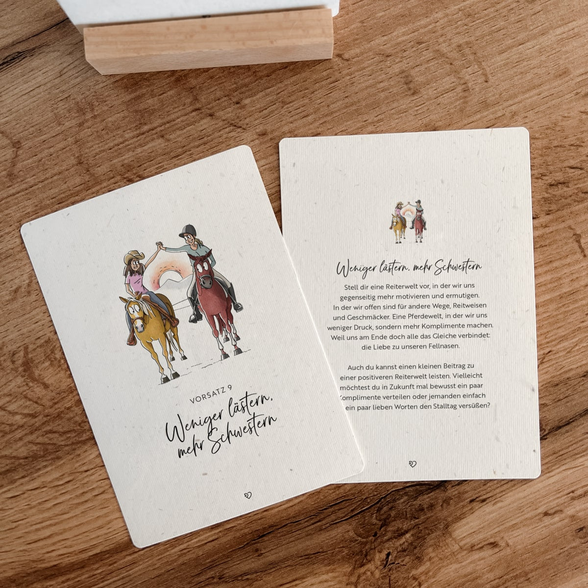 Gute Vorsätze für ein gelassenes Reiterleben